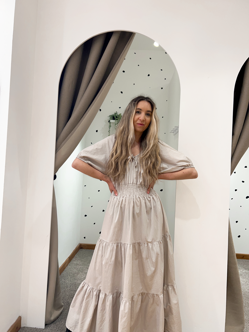 Cosette dress stone