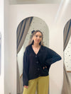 Boyfriend cardi black