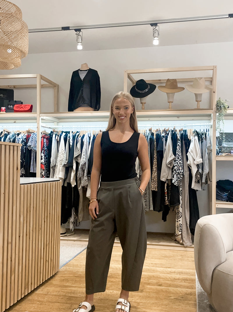 Milan trousers khaki