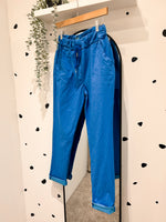 Blue magic trousers