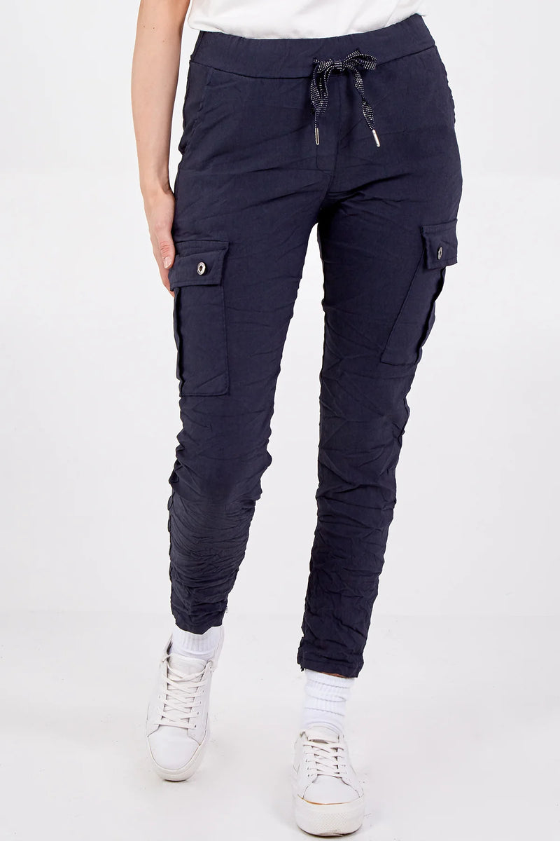 Magic cargo trousers navy
