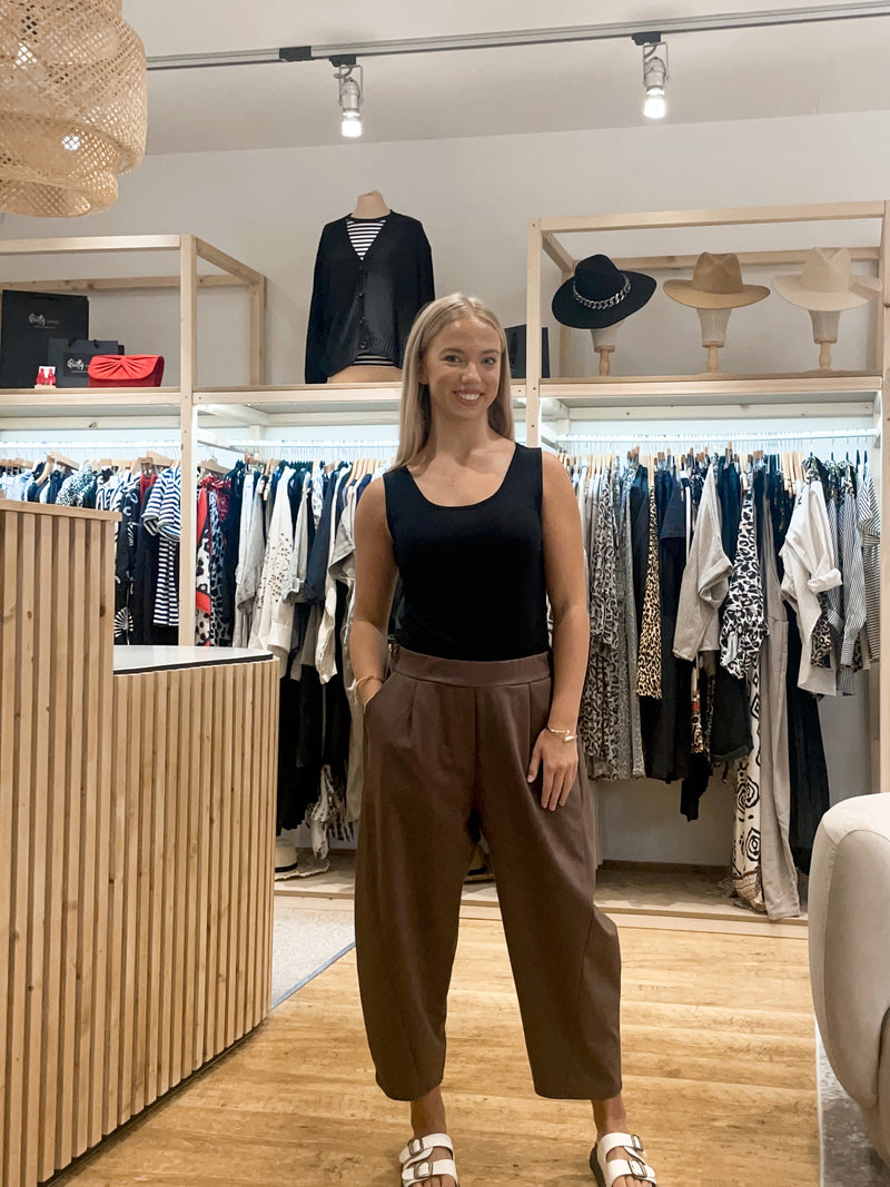 Milan trousers brown