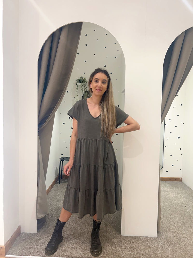 Jody dress khaki