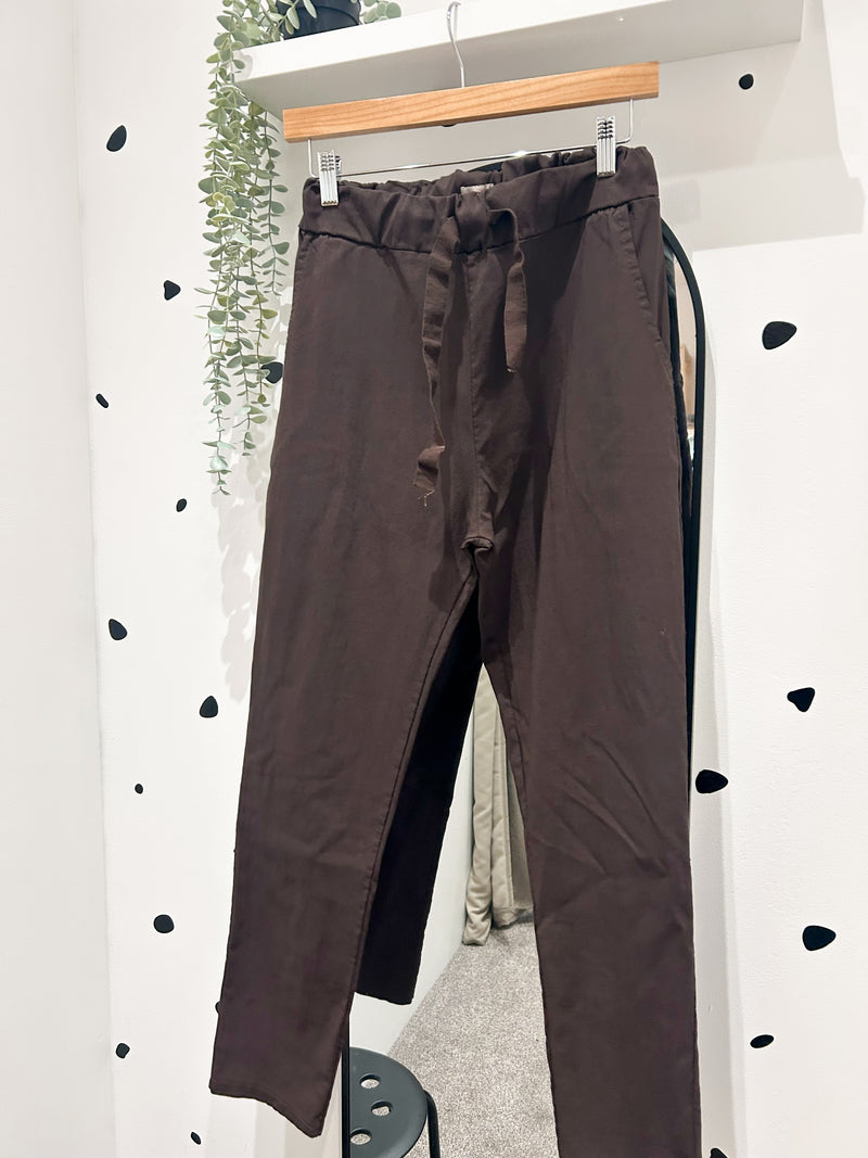 Dark Chocolate magic trousers