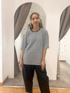 Stripe cotton tee