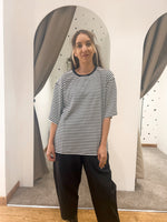 Stripe cotton tee