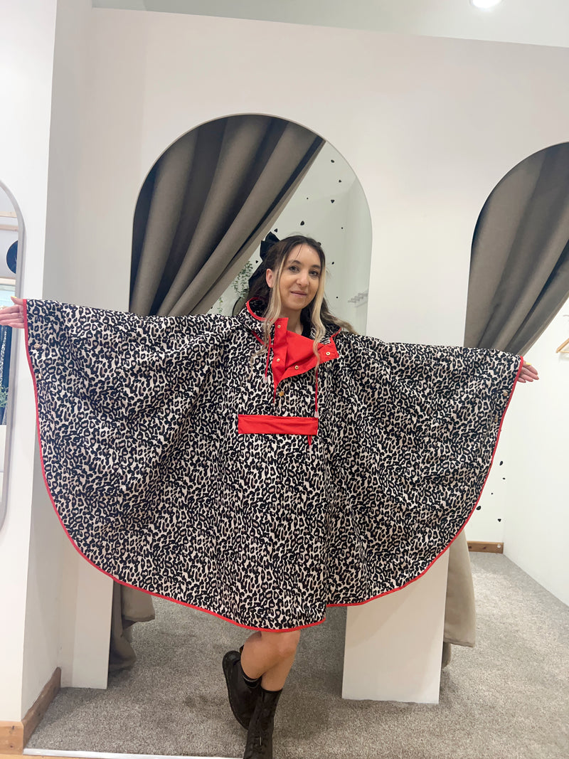 Aspen rain poncho