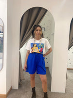 Relaxed fit shorts blue