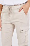 Magic cargo trousers beige