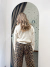 Leopard bow jumper