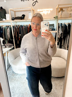 Knitted bomber