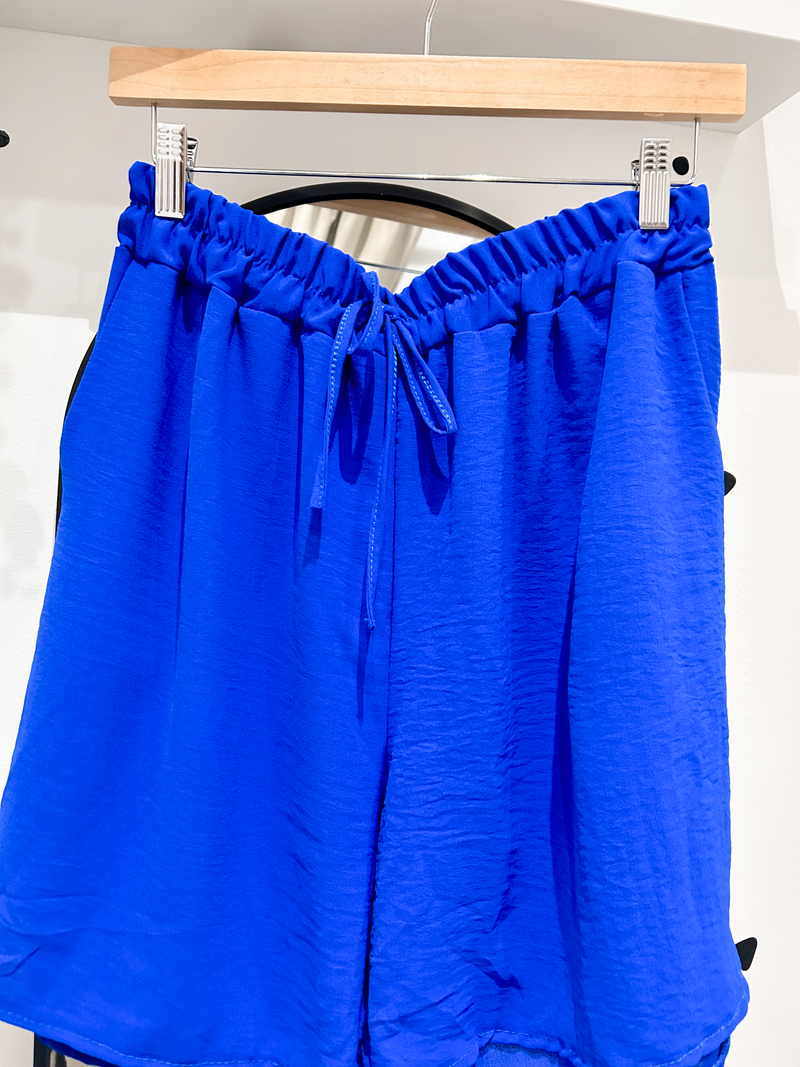 Relaxed fit shorts blue
