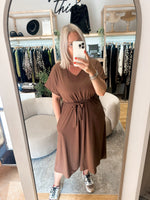 Novella dress Chesnut