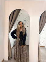 Leopard skirt