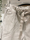 Baby cord magic trousers stone