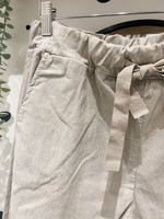 Baby cord magic trousers stone