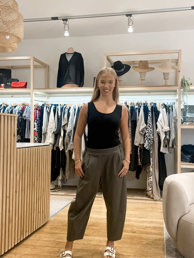 Milan trousers khaki