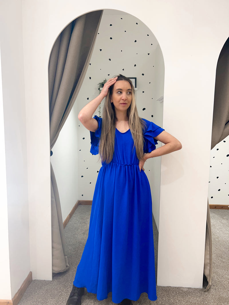 Tabitha dress blue