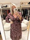 Dana dress wine