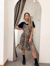 Leopard print cami playsuit