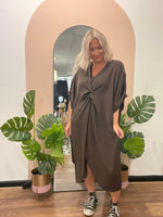 Urban tunic dress chocolate